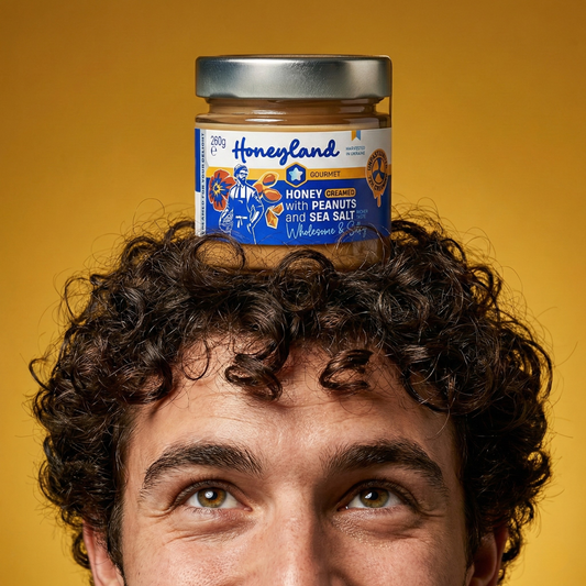 Peanut & Sea Salt Creamed Honey