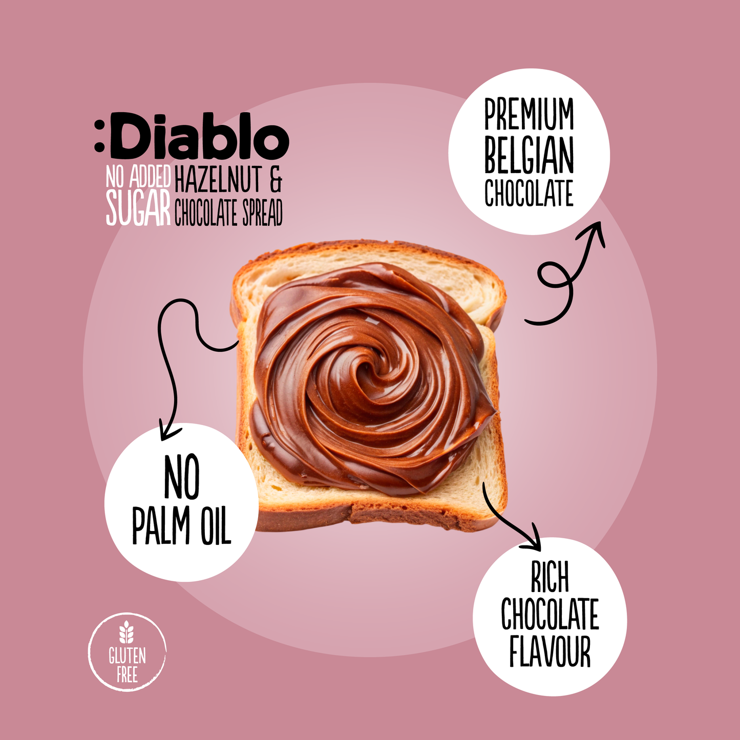 Diablo Hazelnut Chocolate Spread