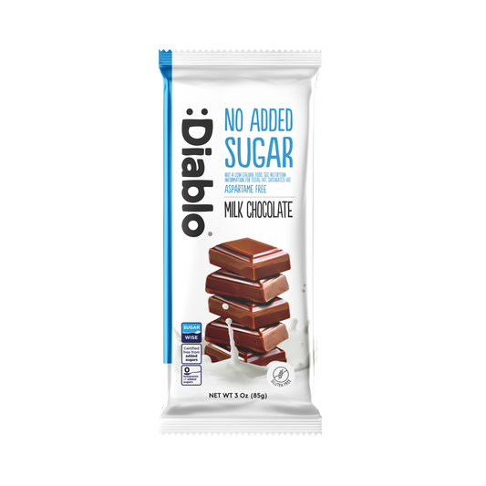 Diablo No Added Sugar Milk Chocolate