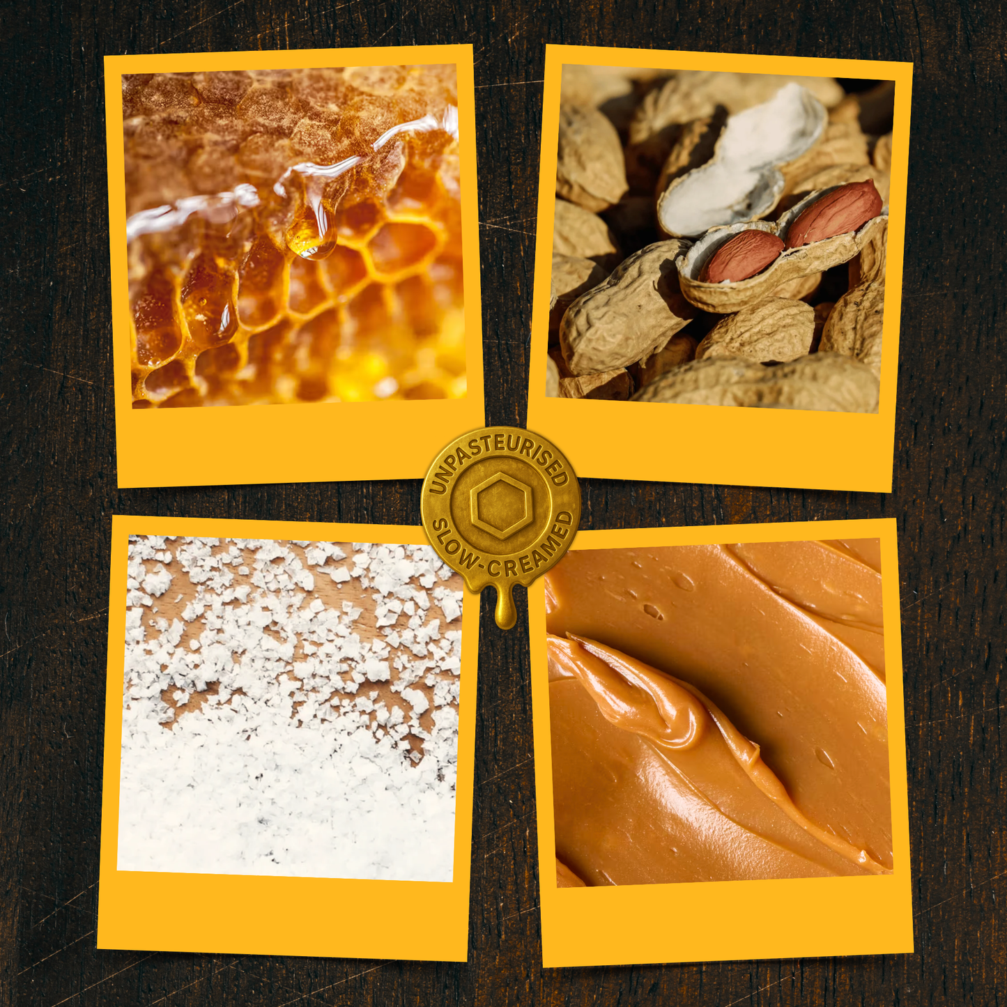 Peanut & Sea Salt Creamed Honey