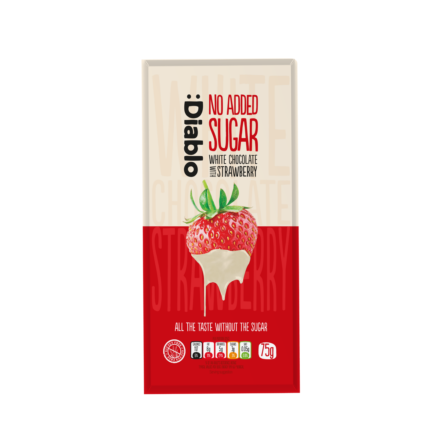 Diablo White Chocolate With Strawberry