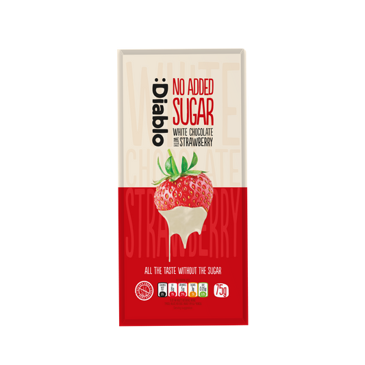 Diablo White Chocolate With Strawberry