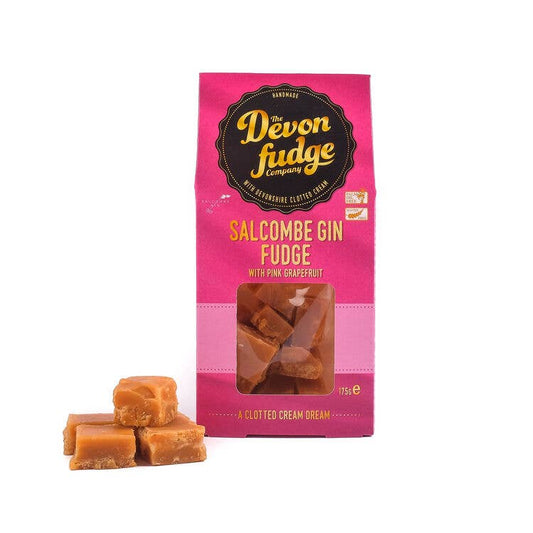Salcombe Gin and Pink Grapefruit Fudge